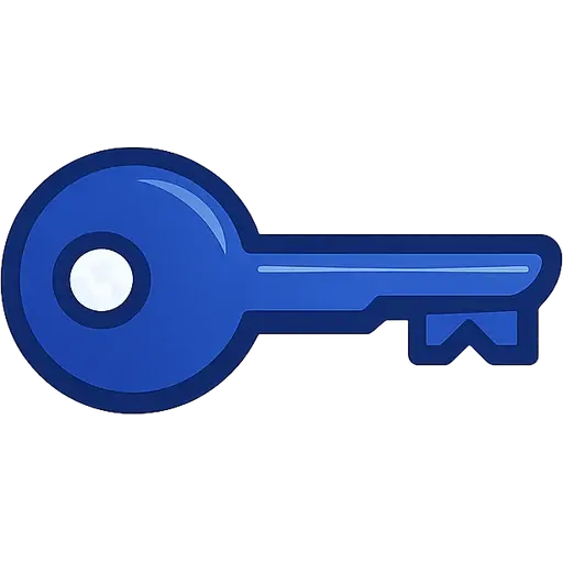 A key